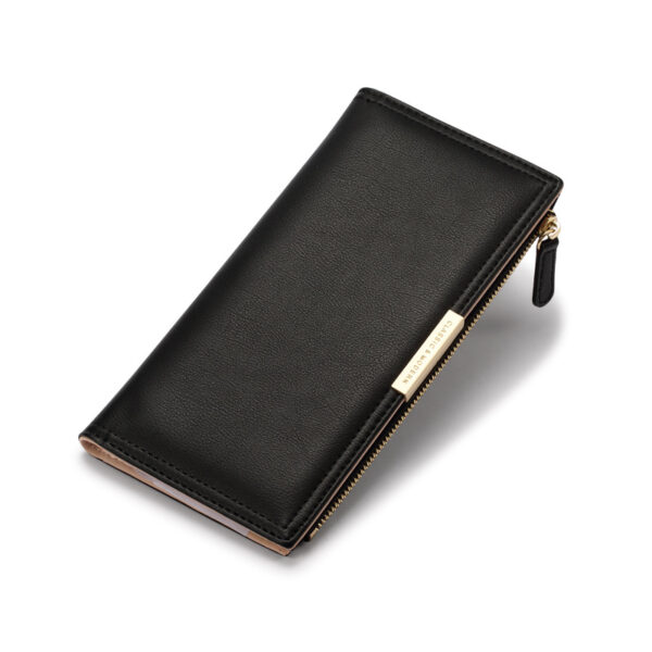 Geldbörsen Und Taschen Mode Einfarbig PU Geldbörse Universal #3971 – Bild 5